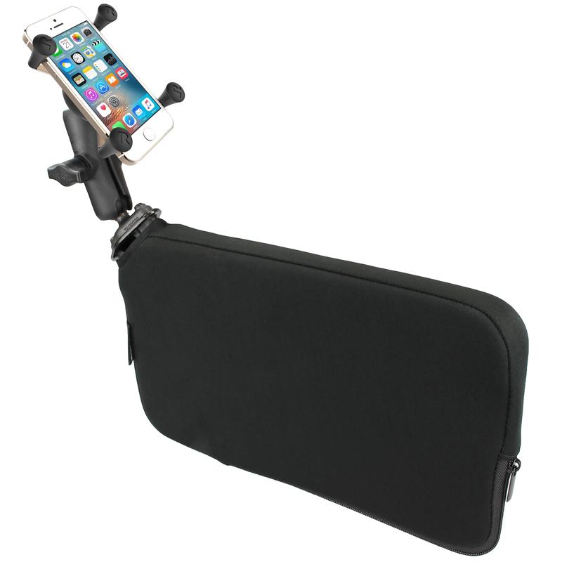 RAM X-Grip Phone Mount with RAM Tough-Wedge Base (RAP-SB-407-UN10U) (sku 53846) - BuyBits Ltd UK