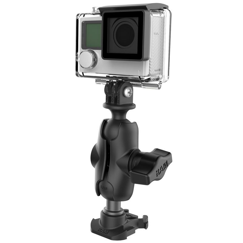 RAM Ball Adapter for GoPro Bases with Universal Action Camera Adapter (RAP-B-GOP2-A-GOP1U) (sku 51136) - BuyBits Ltd UK