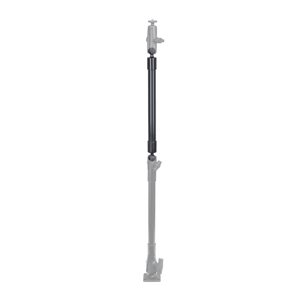 RAM 18" PVC Pipe Extension with Ball Ends (RAP-BB-230-18U) (sku 55016) - BuyBits Ltd UK
