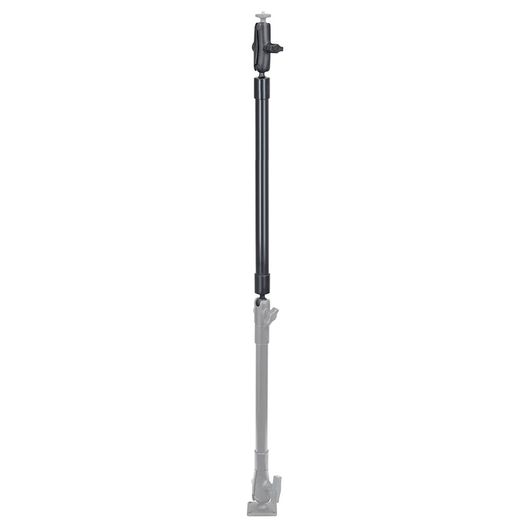 RAM 24" PVC Pipe Extension with Ball Ends &amp; Double Socket Arm (RAP-BB-230-24-201U) (sku 55030) - BuyBits Ltd UK
