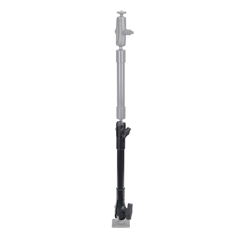 RAM 14" PVC Pipe Extension with B Size &amp; C Size Socket Arms (RAP-CB-201-14U) (sku 55029) - BuyBits Ltd UK