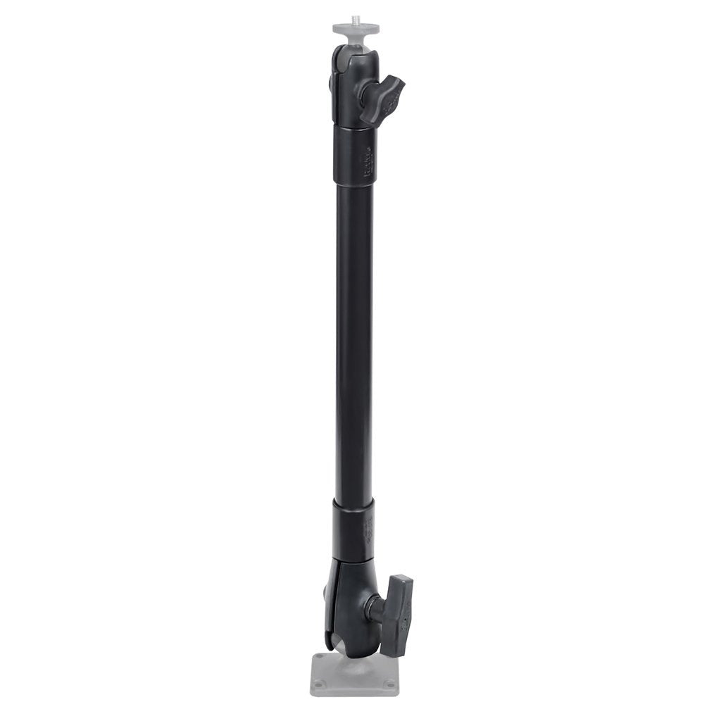 RAM 18" PVC Pipe Extension with B Size &amp; C Size Socket Arms (RAP-CB-201-18U) (sku 55031) - BuyBits Ltd UK
