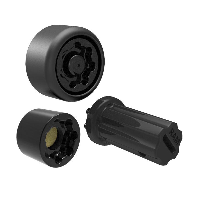 RAM Pin-Lock Security Nut for D &amp; E Size Arms &amp; Gimbal Brackets (RAP-S-NUT5-GU) (sku 54818) - BuyBits Ltd UK