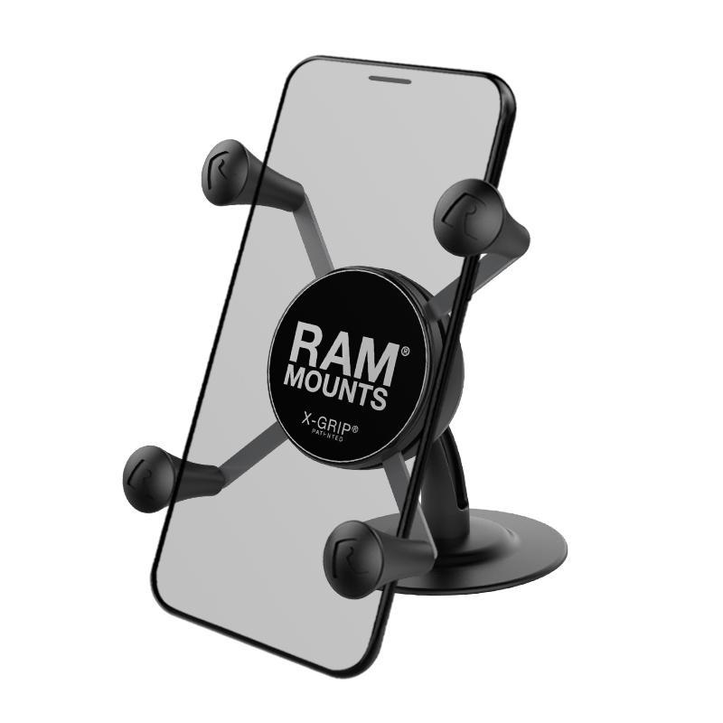 RAM X-Grip Phone Holder with Lil Buddy Adhesive Dash Mount (RAP-SB-180-UN7U) (sku 53822) - BuyBits Ltd UK