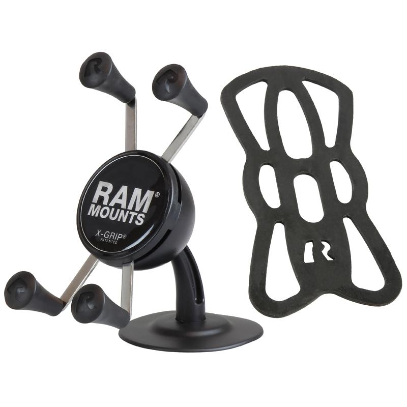 RAM X-Grip Phone Holder with Lil Buddy Adhesive Dash Mount (RAP-SB-180-UN7U) (sku 53822) - BuyBits Ltd UK