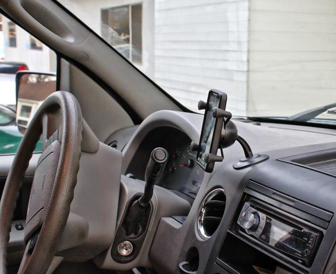 RAM X-Grip Phone Holder with Lil Buddy Adhesive Dash Mount (RAP-SB-180-UN7U) (sku 53822) - BuyBits Ltd UK