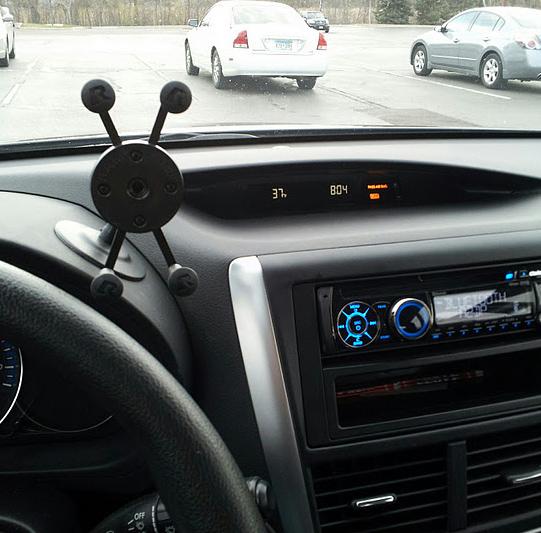 RAM X-Grip Phone Holder with Lil Buddy Adhesive Dash Mount (RAP-SB-180-UN7U) (sku 53822) - BuyBits Ltd UK