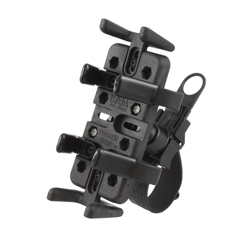 RAM Finger-Grip Universal Holder with RAM EZ-Strap Rail Mount (RAP-SB-187-UN4) (sku 54159) - BuyBits Ltd UK