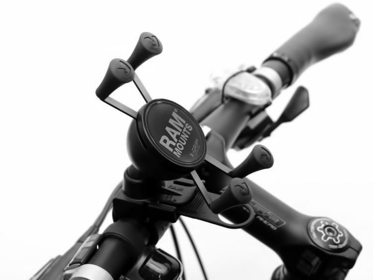 RAM X-Grip Phone Mount with RAM EZ-Strap Rail Mount (RAP-SB-187-UN7U) (sku 53811) - BuyBits Ltd UK