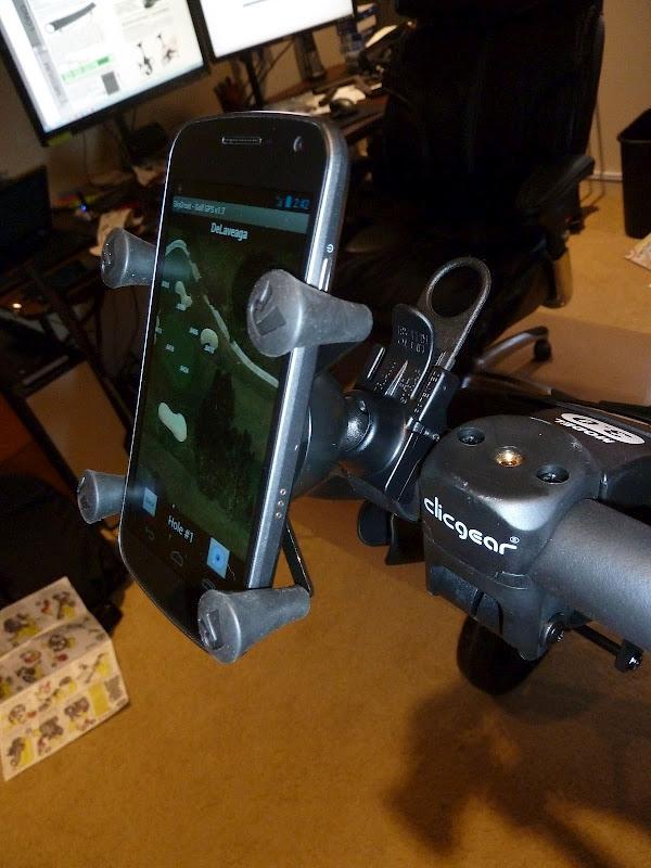 RAM X-Grip Phone Mount with RAM EZ-Strap Rail Mount (RAP-SB-187-UN7U) (sku 53811) - BuyBits Ltd UK