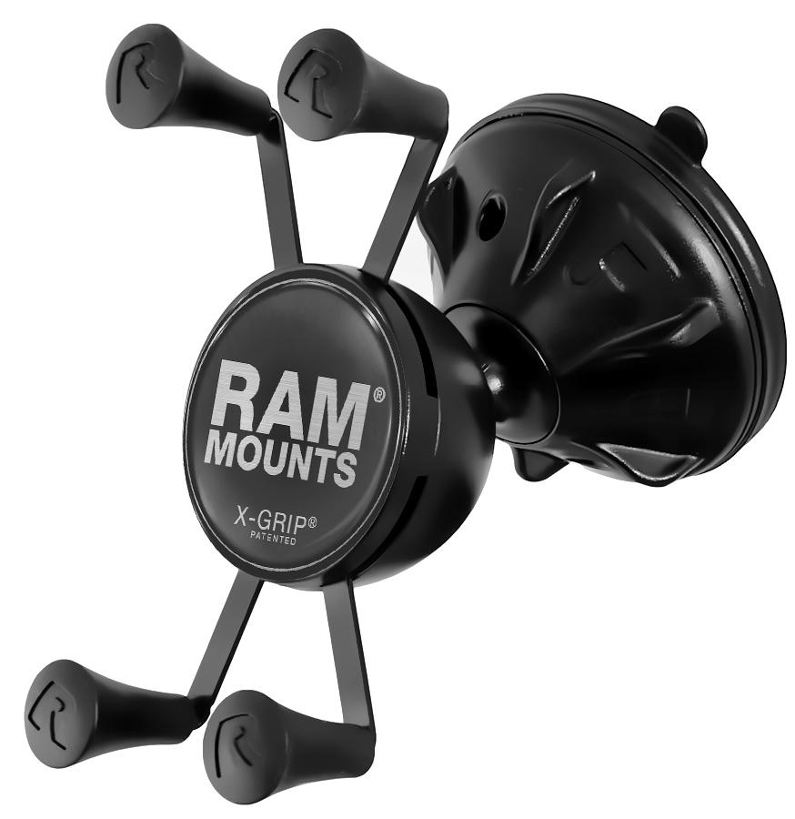 RAM X-Grip Phone Mount with RAM Mighty-Buddy Suction Cup (RAP-SB-224-2-UN7U) (sku 53823) - BuyBits Ltd UK