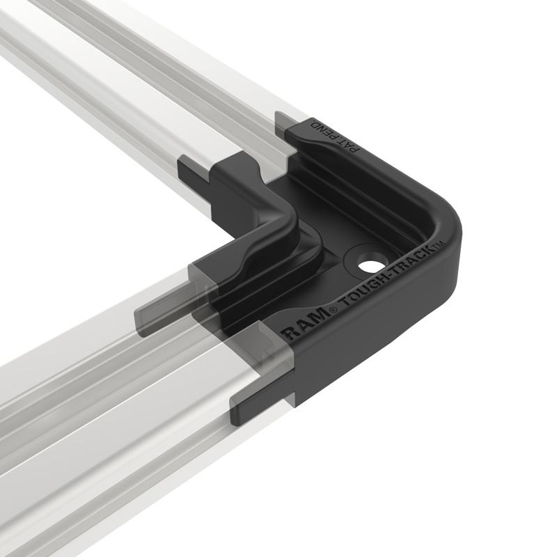 RAM 90-Degree Connector for Modular Aluminum RAM Tough-Track (RAP-TRACK-EXA-CC90U) (sku 53748) - BuyBits Ltd UK