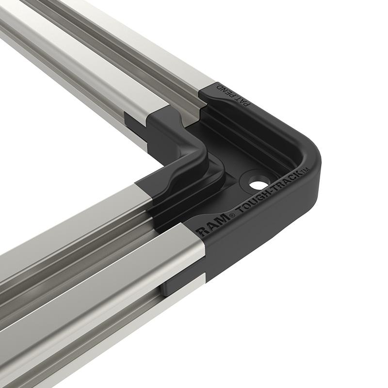 RAM 90-Degree Connector for Modular Aluminum RAM Tough-Track (RAP-TRACK-EXA-CC90U) (sku 53748) - BuyBits Ltd UK