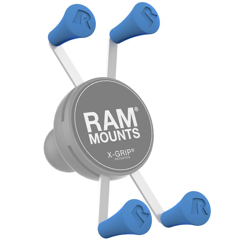 RAM X-Grip Blue Rubber Cap 4-Pack (RAP-UN-CAP-4-BLUEU) (sku 53930) - BuyBits Ltd UK