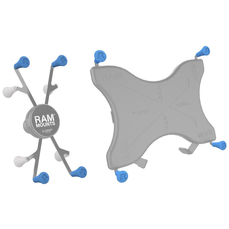 RAM X-Grip Blue Rubber Cap 4-Pack (RAP-UN-CAP-4-BLUEU) (sku 53930) - BuyBits Ltd UK
