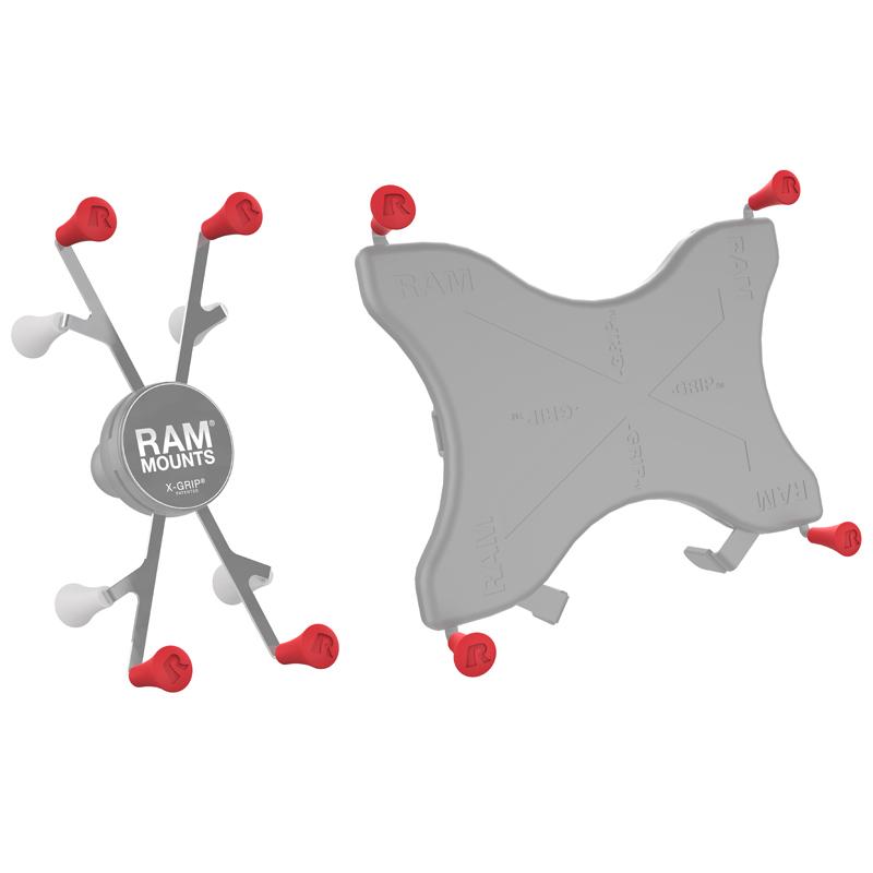 RAM X-Grip Red Rubber Cap 4-Pack (RAP-UN-CAP-4-REDU) (sku 53929) - BuyBits Ltd UK