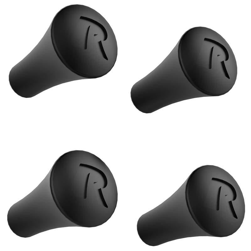 RAM X-Grip Rubber Cap 4-Pack Replacement (RAP-UN-CAP-4U) (sku 53928) - BuyBits Ltd UK