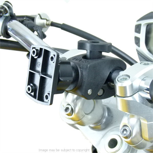 Tough Claw Clamp Motorcycle Bike Mount for TomTom Rider 40 &amp; 400 (sku 31144)