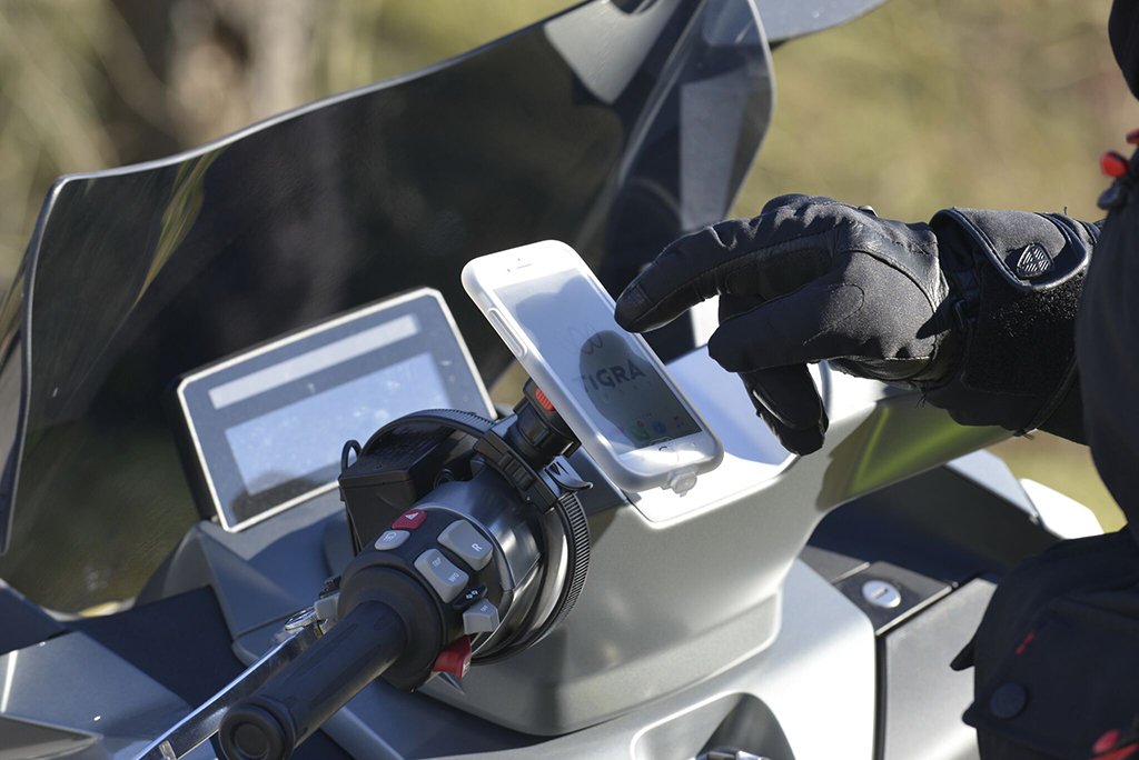 Buy Scooter Moped Collar Mounting Bracket TiGRA Fitclic Case