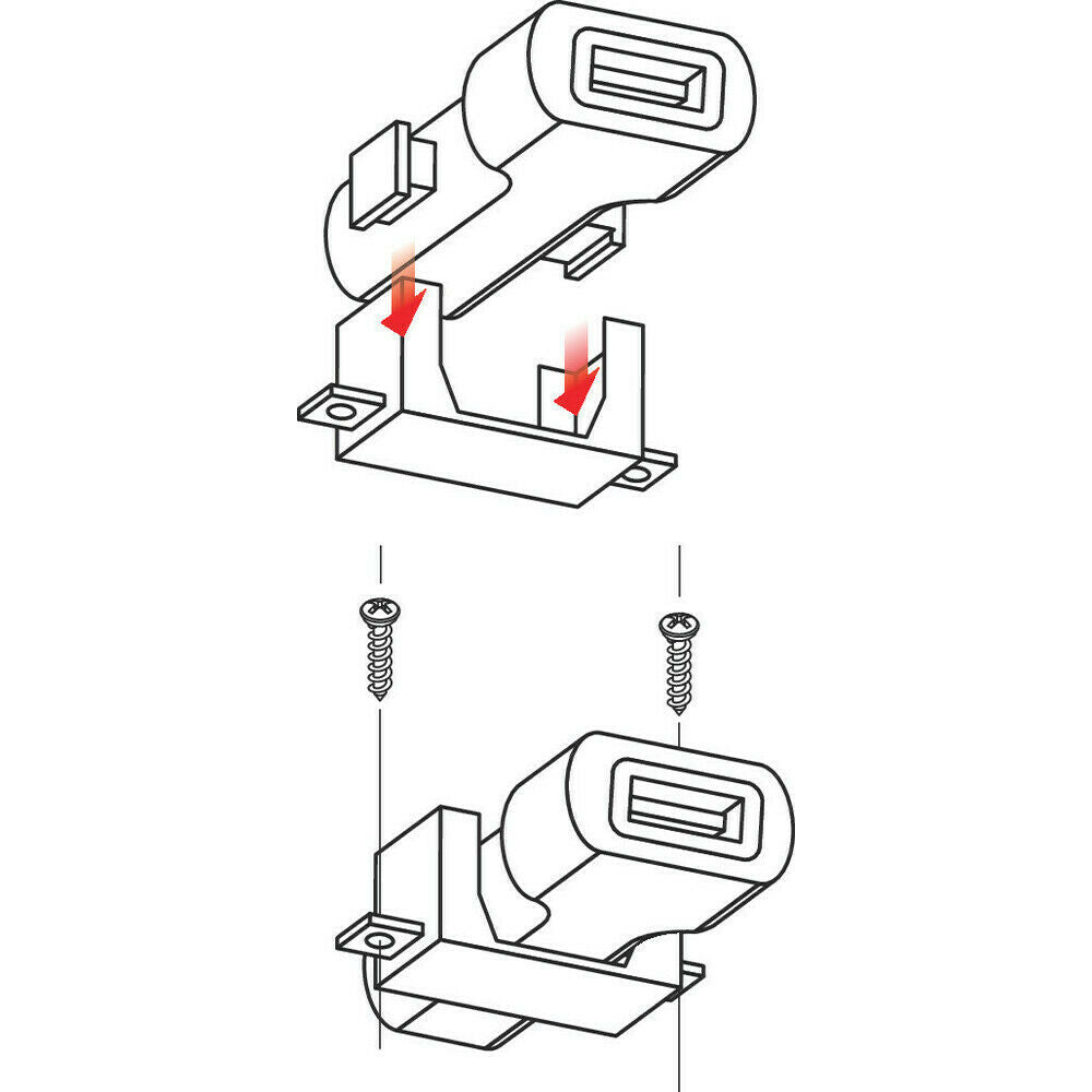 Usb-Fix Plug USB Charger Motorcycle With Outlet din And Lighter Socket (sku 57345)