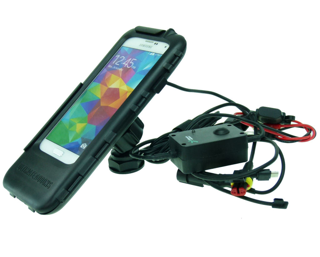 Yoke 50 Powered Motorcycle Yoke Nut Cap Mount for Samsung Galaxy S5 (sku 19430)