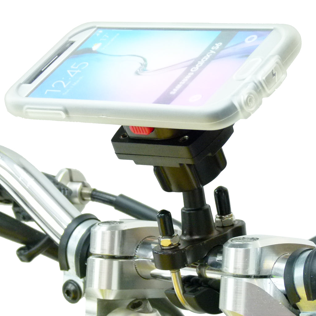 TiGRA MountCase for Galaxy S6 &amp; Metal U Bolt Handlebar Mount Bundle (sku 32018)