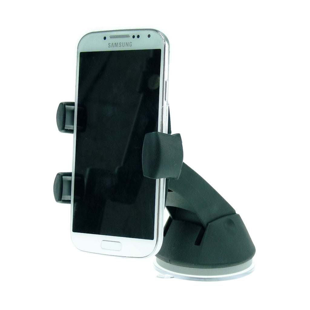 Herbert Richter Quicky Large Window Mount with Samsung Galaxy S4 Holder (sku 31242)