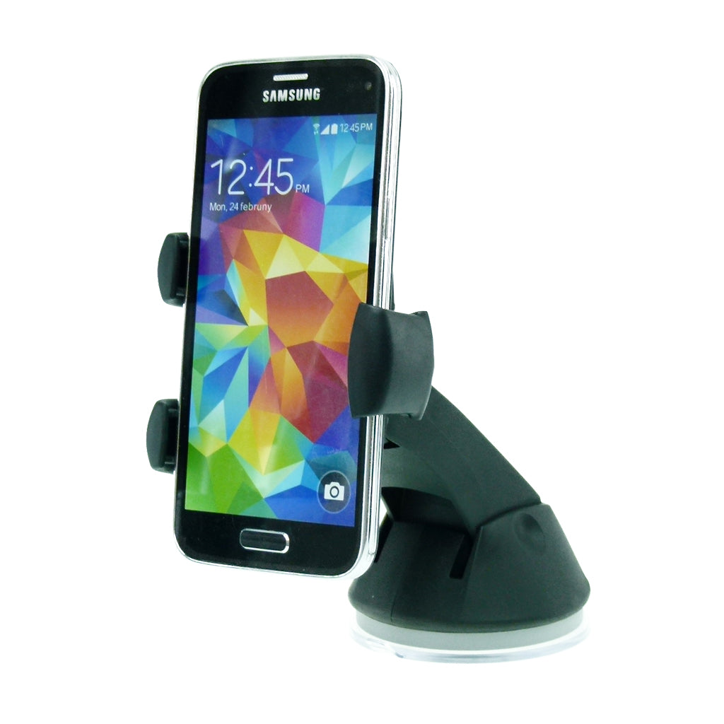Herbert Richter Quicky Large Window Mount with Samsung Galaxy S5 Mini Holder (sku 31232)