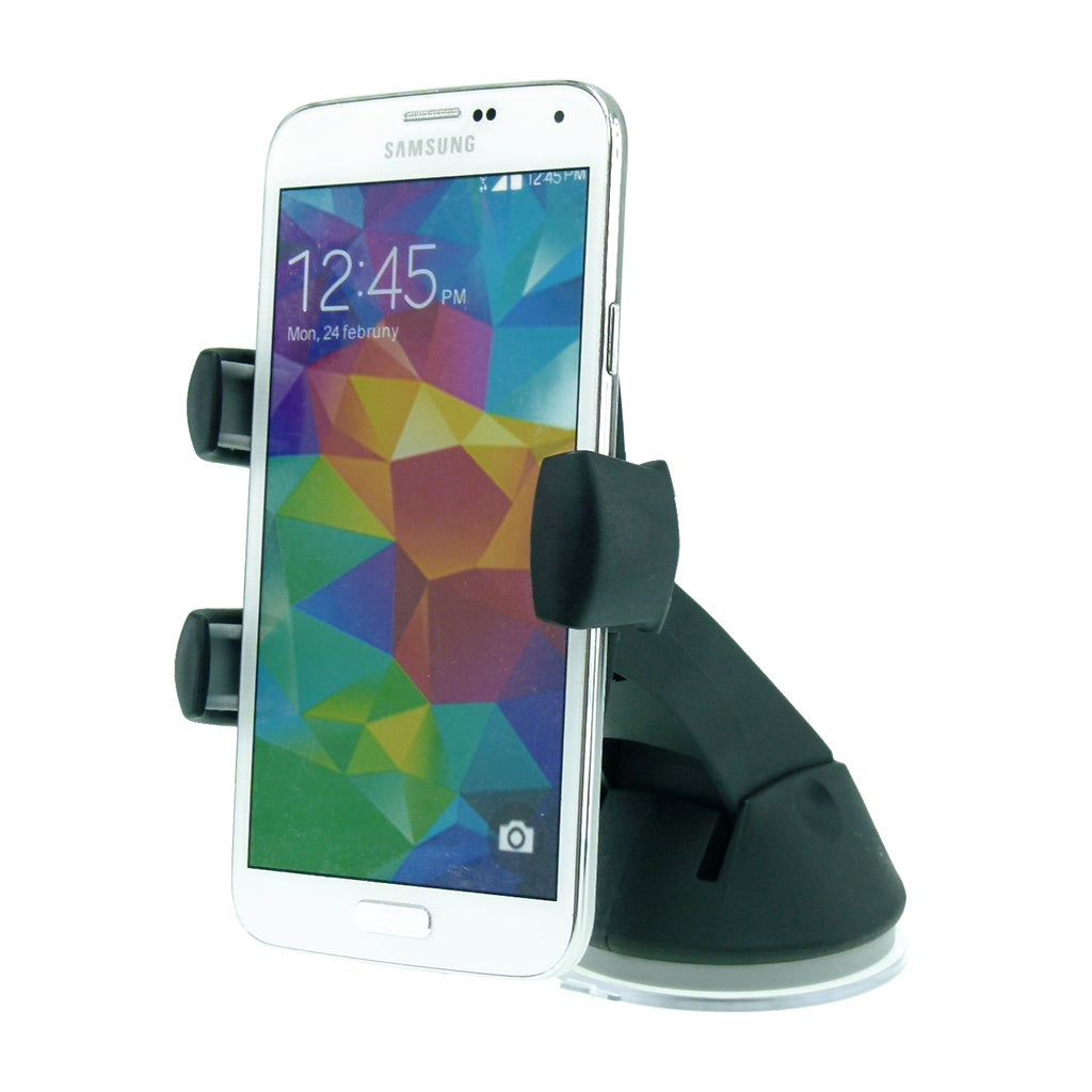 Herbert Richter Quicky Large Window Mount with Samsung Galaxy S5 Holder (sku 31233)