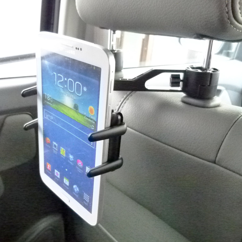Car Headrest Mount Tablet - Phone Holder fits Samsung Galaxy Tab 3 7" (sku 30455)
