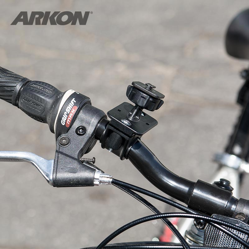 Arkon GN032-SBH-1B Bike or Motorcycle Handlebar Mount for XM Satellite Radio, Bracketron, Scosche, Peripower (sku 41224)