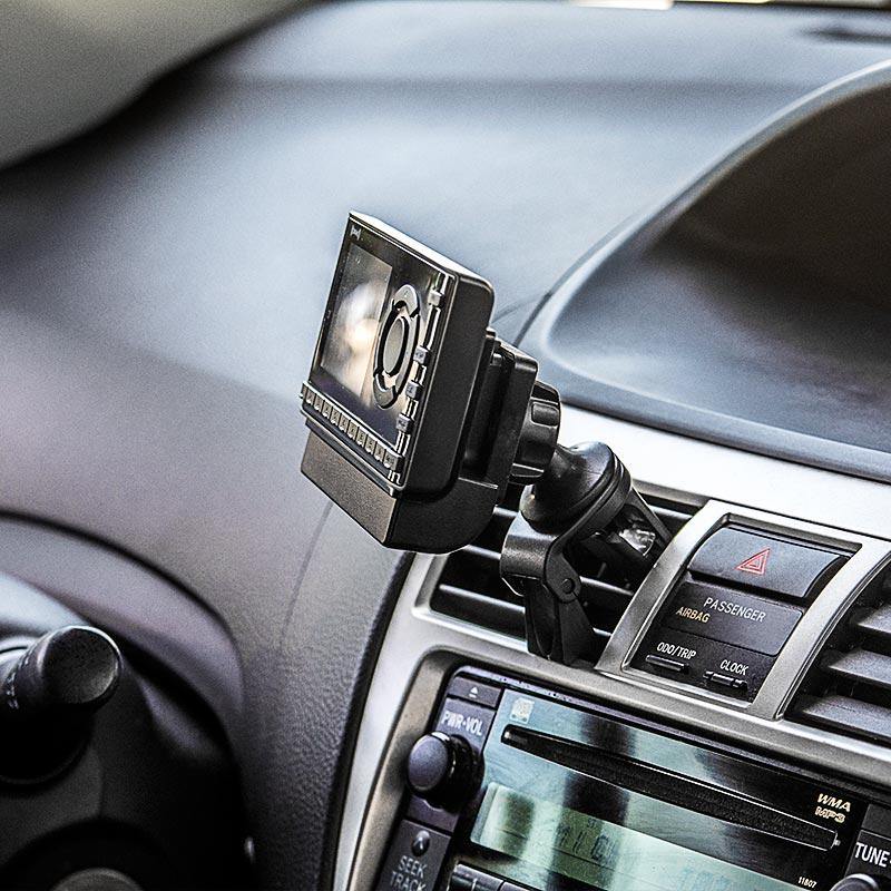 Arkon SR157 Removable Swivel Air Vent Car Mount for XM and Sirius Satellite Radio (sku 55965) - BuyBits Ltd UK
