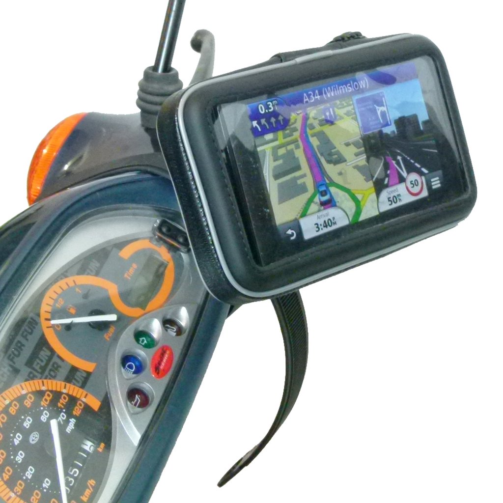 Waterproof Scooter - Moped Collar Mount for TomTom Start 25 GPS Sat Nav (sku 48359) - BuyBits Ltd UK