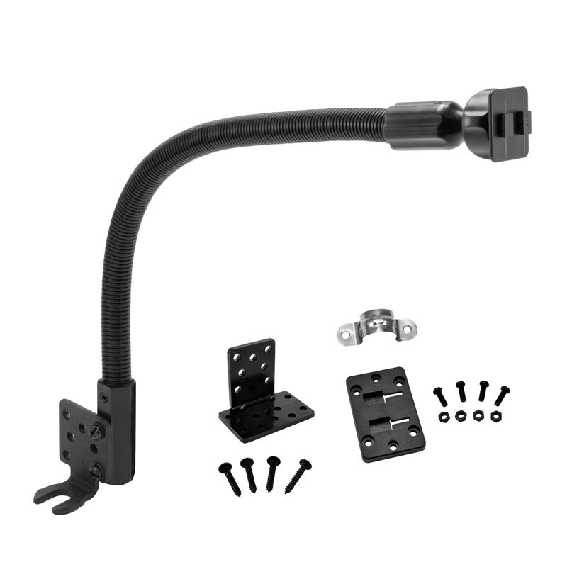 Arkon GN088L22AL Heavy-Duty Truck Seat Rail Floor Mount Pedestal - Dual-T Compatible (sku 50209) - BuyBits Ltd UK