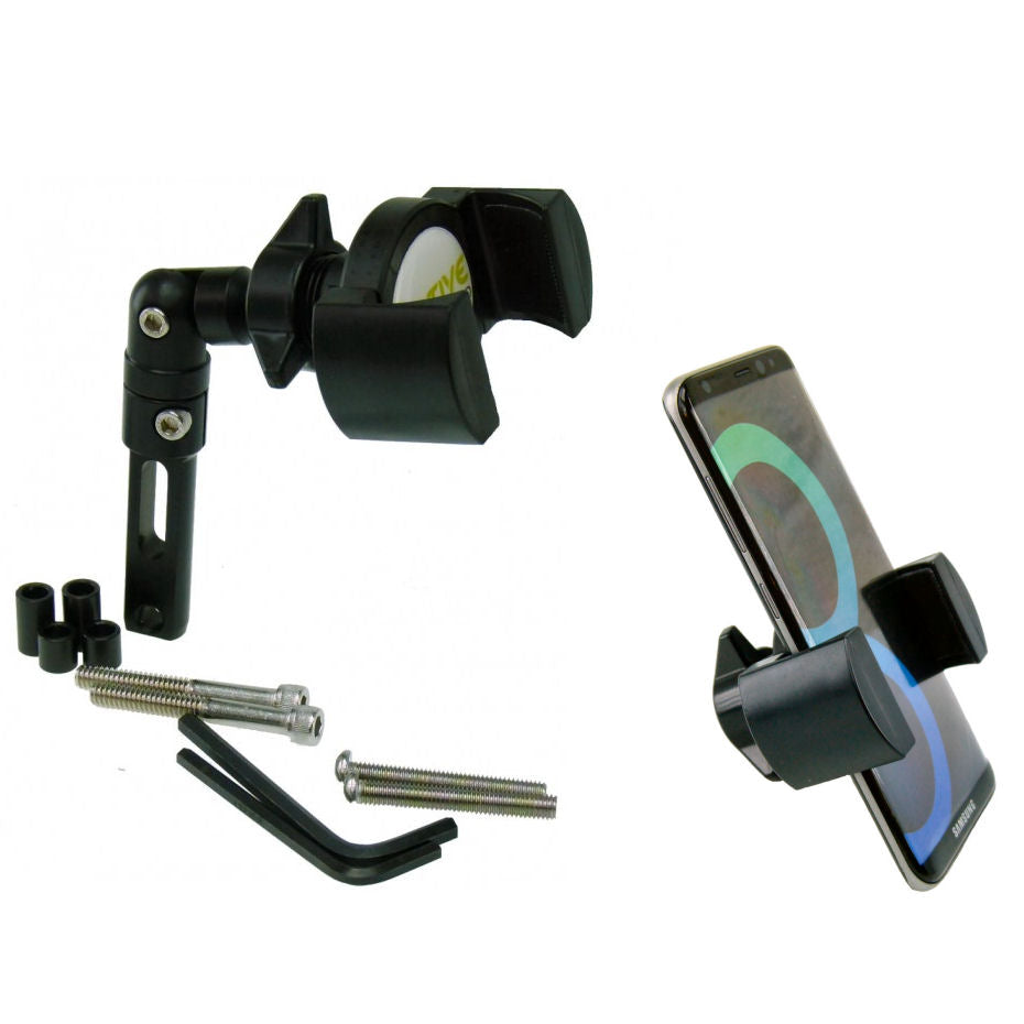 Active &amp; Connected Techgripper Bike Motorcycle Control Mount fits Samsung Galaxy S9 (sku 44786)