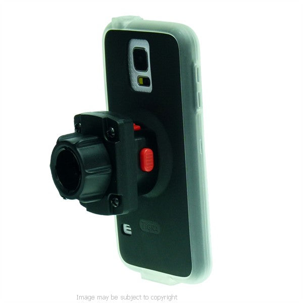 TiGRA Lightweight Waterproof Rain Guard Case for Galaxy S5 with 1" Socket Twist &amp; Lock Adapter (sku 20236)