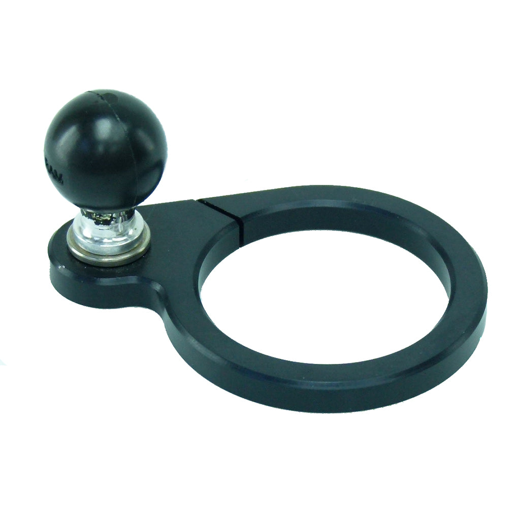 Aprilia Motorcycle Fork Mount 53mm Single 1" - 25mm Ball for Satnav and Phone (sku 37234)