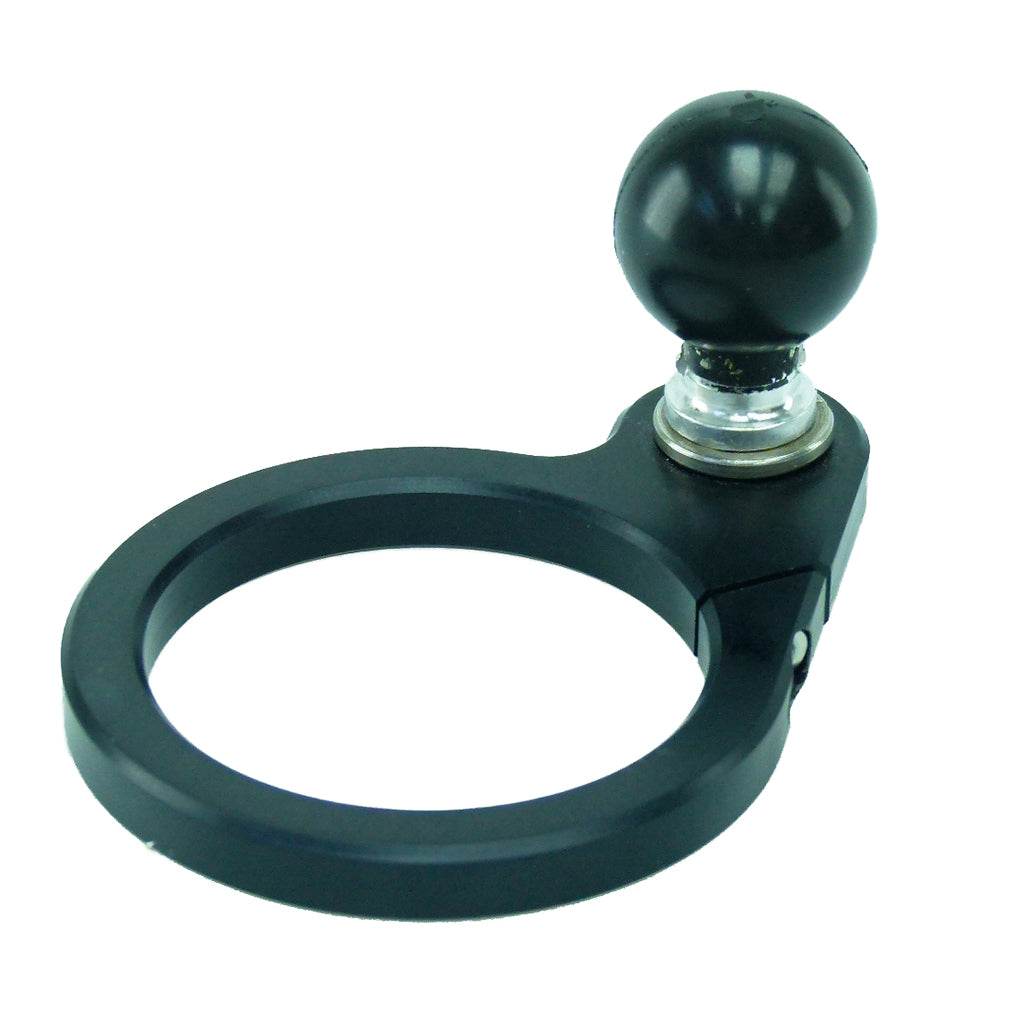 Aprilia Motorcycle Fork Mount 53mm Single 1" - 25mm Ball for Satnav and Phone (sku 37234)