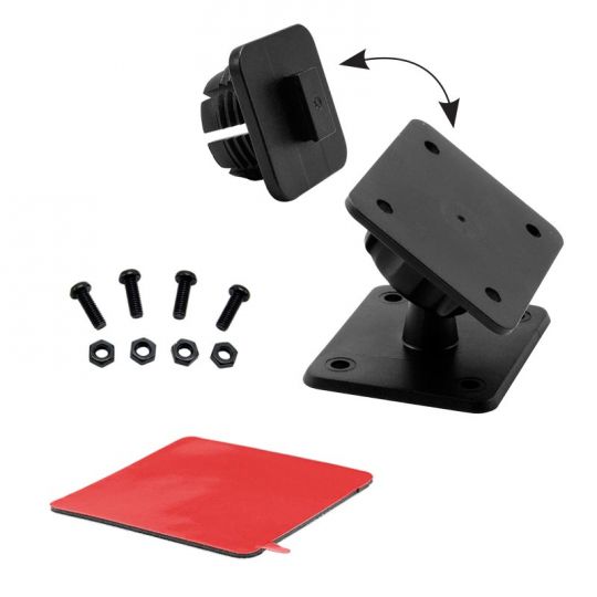 Arkon APSRVHBKIT Satellite Radio Drill-Base Mount for Sirius XM Onyx Plus StarMate Sirius XM Lynx Sirius Dock &amp; Play (sku 37840)