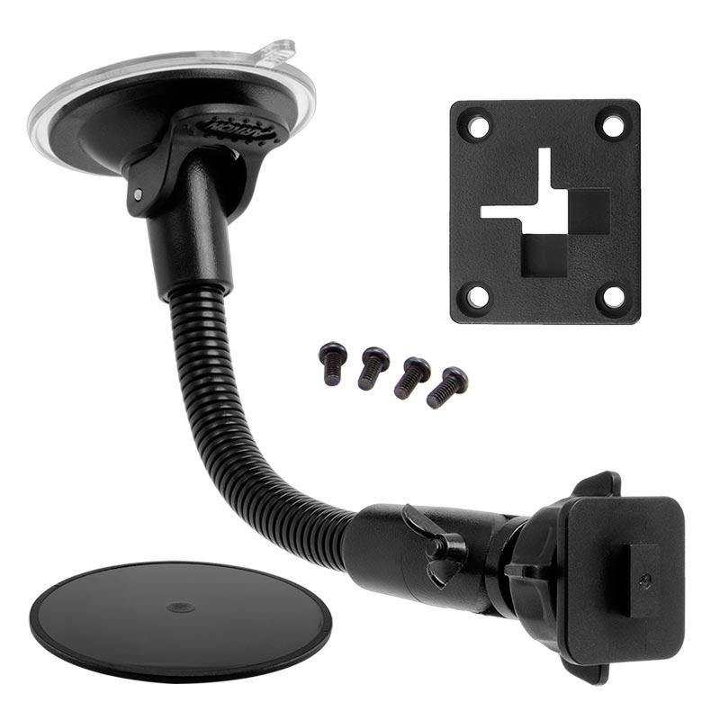 Arkon SR142 Windshield Suction Car Mount with 8.5" Gooseneck for XM and Sirius Satellite Radio (sku 56049) - BuyBits Ltd UK