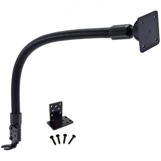 Arkon GN088-SBH-AMPS-L22 Car Seat Rail or Floor Mount with 22" Gooseneck and AMPS Head for Satellite Radios (sku 41209)