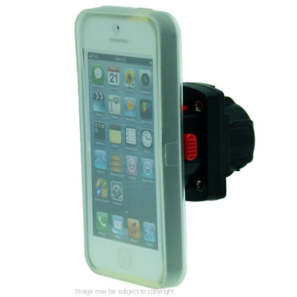 TiGRA Lightweight Waterproof Rain Guard Case for iPhone 5C with 1" Socket Twist &amp; Lock Adapter (sku 20238)