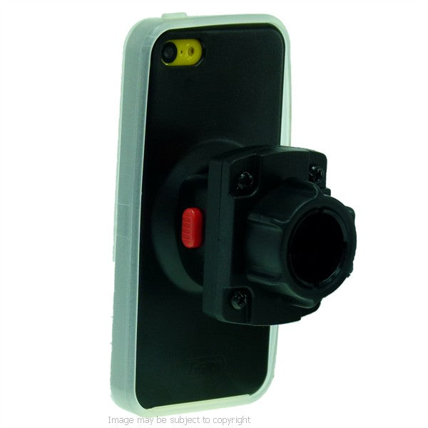 TiGRA Lightweight Waterproof Rain Guard Case for iPhone 5C with 1" Socket Twist &amp; Lock Adapter (sku 20238)
