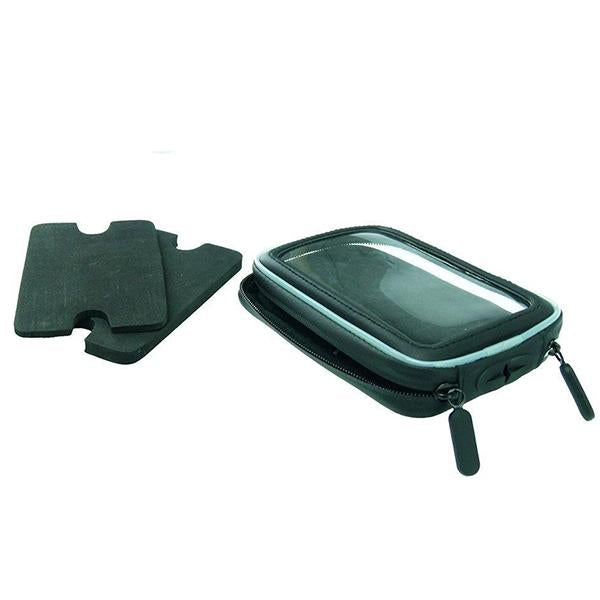 17.5-20.5mm Motorcycle Fork Stem Mount with Waterproof Case fits Apple iPhone 13 (sku 58586)
