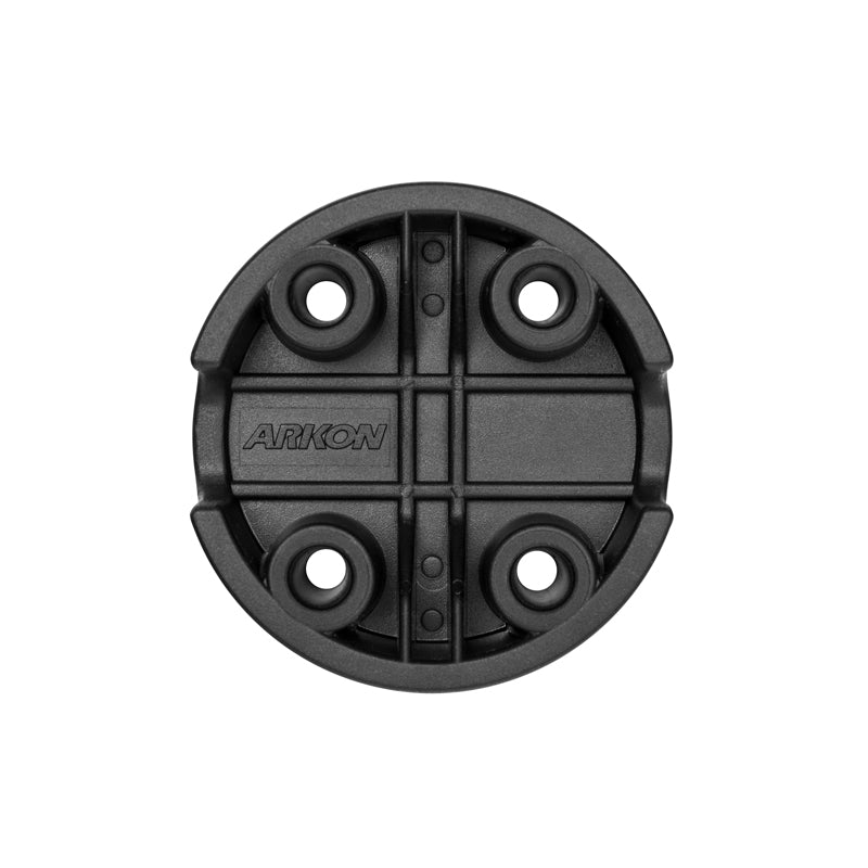 Arkon SPAMPSCBL Round Mounting Spacer AMPS Plate for Cord and Cable Management (sku 59225)