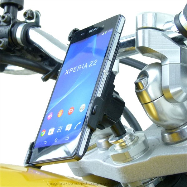 13.3-14.7mm Motorcycle Yoke Stem Mount for Xperia Z2 (sku 19655)