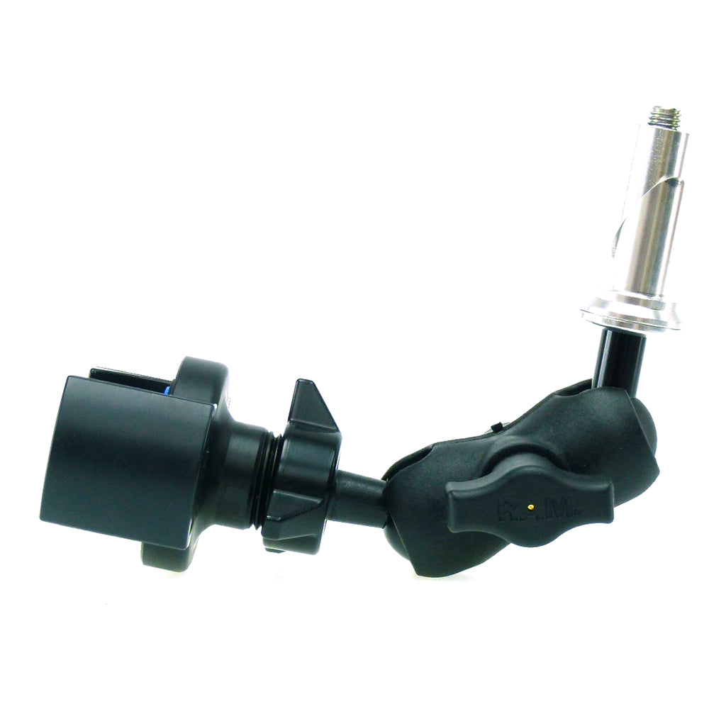 20.5mm - 24.5mm Motorcycle Fork Stem Yoke Mount with RoadVise Smartphone Mobile Phone Holder (sku 31723)