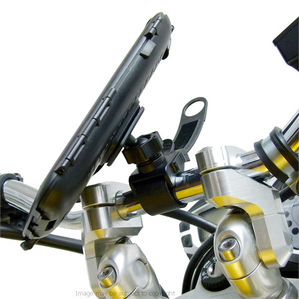 Powered Galaxy S4 GT-i9500 Tough Case Locking Strap Motorcycle Bike Mount (sku 18989)