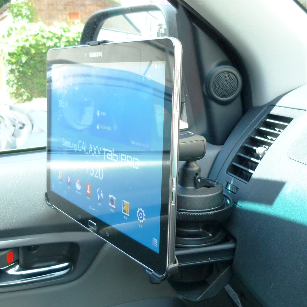 Dedicated Vehicle Car Drink - Cup Holder Base Tablet Mount for Samsung Galaxy TAB Pro T520 (sku 31755)