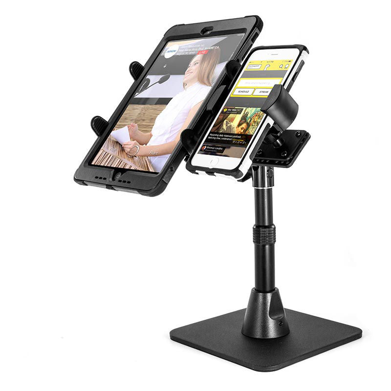 TWBHD8TAB ARKON TW Broadcaster Table &amp; Phone Mount Holder for Live Mobile Broadcasting (sku 32999)